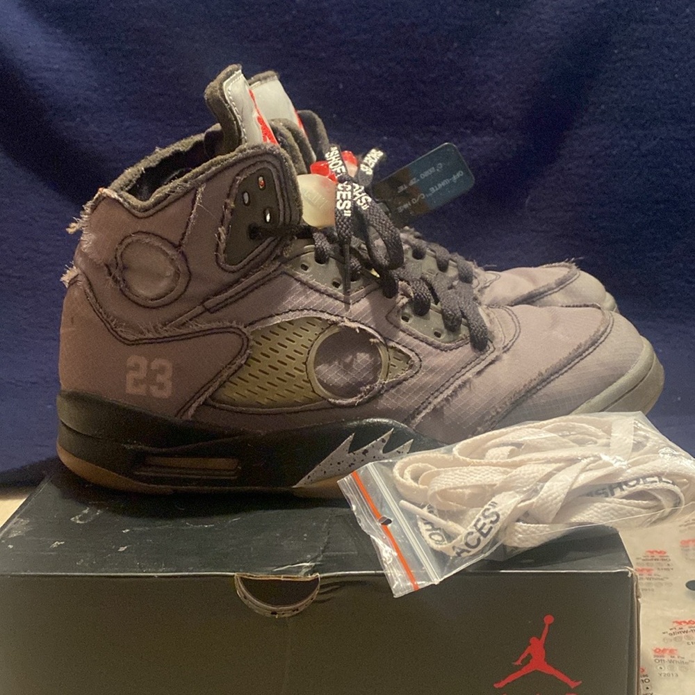 Jordan 5 Off-White Muslin size 8